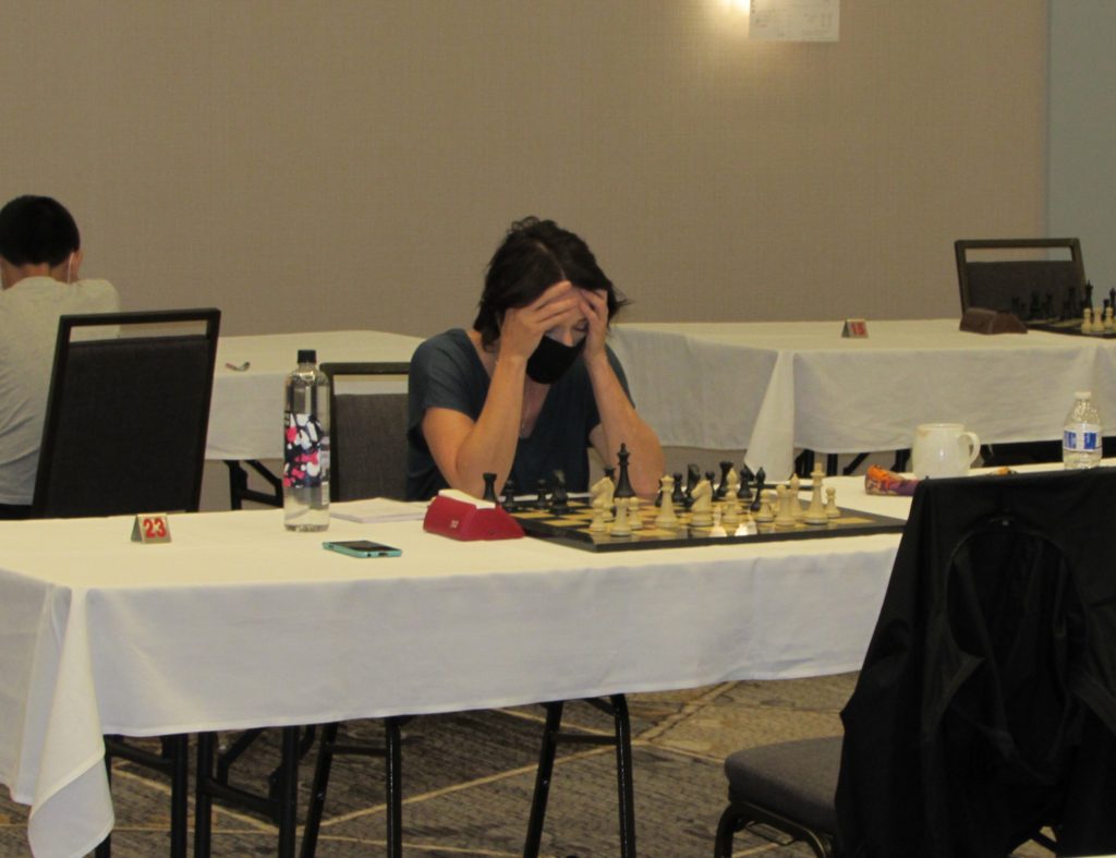 Rebecca Rutledge, of Oklahoma Chess Team fame. Photo by Arlington Chess Club’s Jim Clarke.