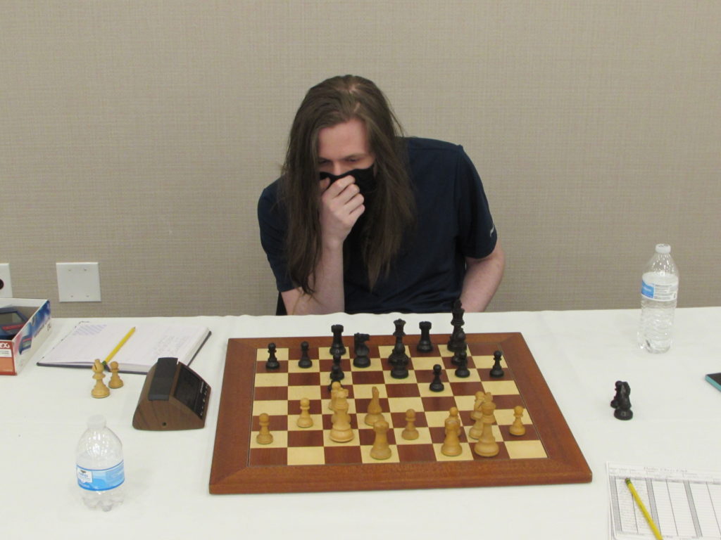 Arlington Chess Club’s Daniel Clark. Photo by his father, Arlington Chess Club’s Jim Clarke.