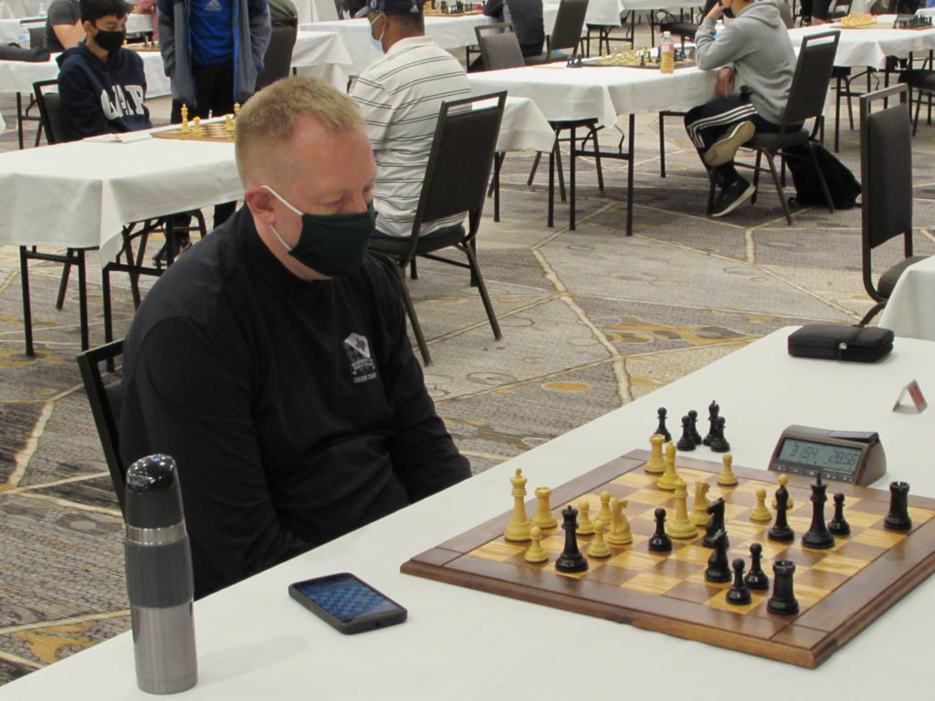 Chess Expert Tim Steiner. Photo by Arlington Chess Club’s Jim Clarke.