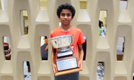 Twelve-year-old Vijay Anandh Wins State Championship