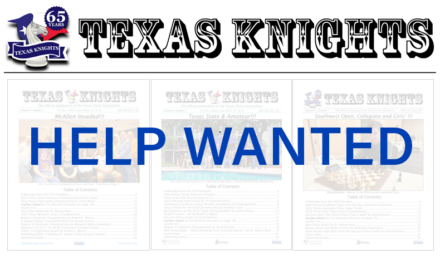 Wanted: Texas Knights Editor