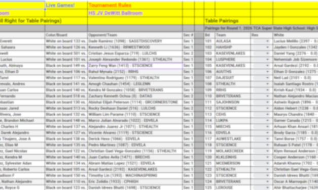 2026 Super State Pairings